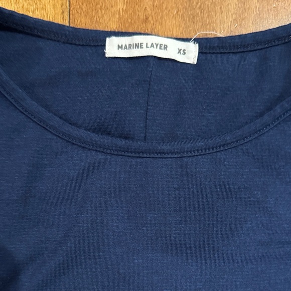 Marine Layer Navy Long Sleeve Dress lined size XS - Picture 2 of 4